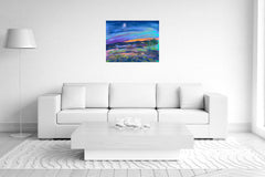 Fireflies and the Crescent Moon in Enfield