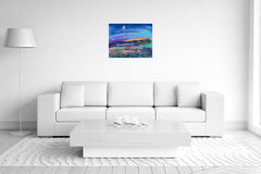 Fireflies and the Crescent Moon in Enfield